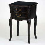 Тумба прикроватная из массива березы с 2-мя ящиками в стиле прованс Vintage варинант исполнения - 2 | Loft Concept в Тюмени