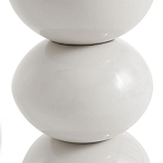 Приставной столик белого цвета Bead варинант исполнения - 2 | Loft Concept в Тюмени