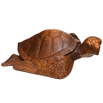 Статуэтка морская черепаха из дерева суар Carapace варинант исполнения - 2 | Loft Concept в Тюмени