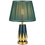 Настольная лампа с абажуром Femia Green Gold Table Lamp варинант исполнения - 1 | Loft Concept в Тюмени