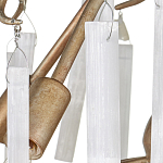 Люстра многоярусная с трубчатыми подвесками Dripping Crystals варинант исполнения - 2 | Loft Concept в Тюмени