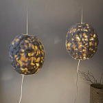 Светильник вязаный из шерсти Wool Oval варинант исполнения - 2 | Loft Concept в Тюмени