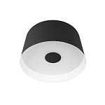 Потолочный светильник с цилиндрическим черным металлическим абажуром 20 Urban Dome варинант исполнения - 1 | Loft Concept в Тюмени