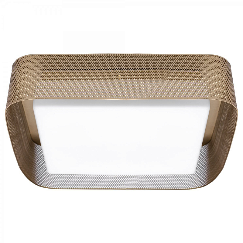 PRECISION Large Flush Mount Brass Латунь Прозрачный белый PRECISION Large Flush Mount Brass Латунь Прозрачный белый в Тюмени | Loft Concept