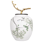 Декоративная ваза белая Serengeti варинант исполнения - 1 | Loft Concept в Тюмени