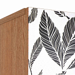 Шкаф с принтом Leaf bouquet варинант исполнения - 6 | Loft Concept в Тюмени