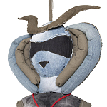 Кукла из джинсовой одежды и армейских палаток Rusalka Jeans&Tents варинант исполнения - 4 | Loft Concept в Тюмени