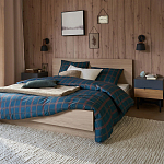 Черное матовое бра с декором под кожу Chestery варинант исполнения - 4 | Loft Concept в Тюмени