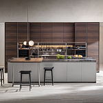 Кухонный гарнитур из камня и дерева SISTEMA XY Dada Engenereed Kitchen варинант исполнения - 1 | Loft Concept в Тюмени