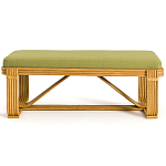 Скамья из ротанга с подушкой Mattia Rattan Bench варинант исполнения - 2 | Loft Concept в Тюмени