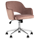 Кресло для компьютерного стола Veloury Pink варинант исполнения - 1 | Loft Concept в Тюмени