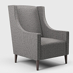 Мебельная ткань Шенилл серый цвет 142 см T4-46 варинант исполнения - 4 | Loft Concept в Тюмени