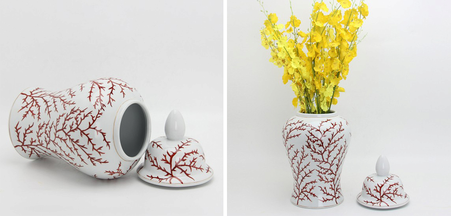 Ваза White Vase Branches Ваза White Vase Branches - Loft-Concept в Тюмени