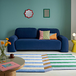 Настенное зеркало с волнистой рамой Mune Mirror Red варинант исполнения - 4 | Loft Concept в Тюмени