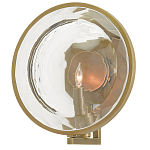 Бра круглое с прозрачным рельефным плафоном Crystal Prism варинант исполнения - 2 | Loft Concept в Тюмени