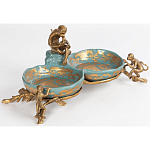 Блюдо двойное из фарфора Crogy варинант исполнения - 3 | Loft Concept в Тюмени