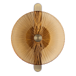 Бра с круглым стеклянным плафоном Gingham варинант исполнения - 2 | Loft Concept в Тюмени