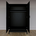 Платяной шкаф Elsa Dreams Black с 2-мя фасадами варинант исполнения - 3 | Loft Concept в Тюмени