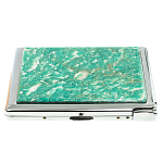 Портсигар с газовой зажигалкой из натурального камня Амазонит Stone Cigarettes Cases варинант исполнения - 5 | Loft Concept в Тюмени