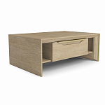 Стол журнальный с ящиками и открытыми полками Flowchart варинант исполнения - 2 | Loft Concept в Тюмени