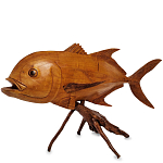 Статуэтка в виде рыбы деревянная Flight of Pisces варинант исполнения - 2 | Loft Concept в Тюмени