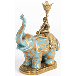 Фарфоровый подсвечник Слон с эмоцией Fluens варинант исполнения - 3 | Loft Concept в Тюмени