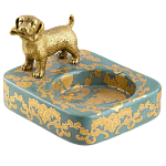 Пепельница фарфоровая Dog варинант исполнения - 1 | Loft Concept в Тюмени