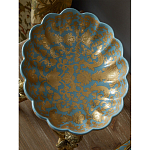 Чаша с орнаментом на бронзовых ножках в виде ангелов Eden Garden варинант исполнения - 4 | Loft Concept в Тюмени