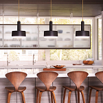 Подвесной светильник цилиндрический с белым плафоном Hinkley варинант исполнения - 11 | Loft Concept в Тюмени