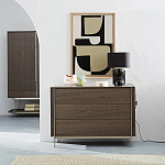 Комод из серого дуба Sawada Gray Oak Chest of Drawers варинант исполнения - 7 | Loft Concept в Тюмени