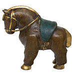 Статуэтка из бронзы в виде лошади Animals Bronze варинант исполнения - 2 | Loft Concept в Тюмени