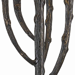 Торшер с цилиндрическим абажуром на каркасе в виде корня растения Curling Light варинант исполнения - 1 | Loft Concept в Тюмени