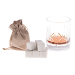 Камни для охлаждения виски из белого мрамора Natural Stone Cube варинант исполнения - 5 | Loft Concept в Тюмени