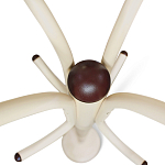 Вешалка напольная бежевая с 4-мя металлическими крючками Noble Branches варинант исполнения - 4 | Loft Concept в Тюмени