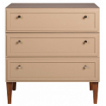 Комод бежевый из массива бука с 3-мя ящиками Wenge Light варинант исполнения - 2 | Loft Concept в Тюмени