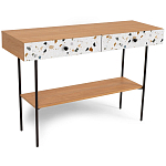 Консоль с принтом на ящиках Elise Console Table варинант исполнения - 20 | Loft Concept в Тюмени
