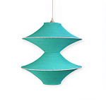 Подвесной вязаный бирюзовый светильник «Звезда Востока 02» варинант исполнения - 2 | Loft Concept в Тюмени