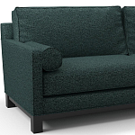 Мебельная ткань Шенилл темно-зеленый цвет 138 см T4-39 варинант исполнения - 2 | Loft Concept в Тюмени