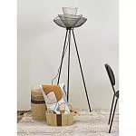 Торшер с трехъярусным плафоном из металлической сетки Metal Mesh Floor Lamp варинант исполнения - 3 | Loft Concept в Тюмени