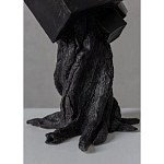Скульптура «Окаменелый рост», Черный объект варинант исполнения - 3 | Loft Concept в Тюмени