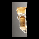 Встраиваемый в стену гипсовый светильник под покраску в античном стиле Antiquity Athena варинант исполнения - 7 | Loft Concept в Тюмени