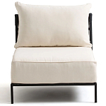 Уличное кресло Alaric Armchair Black варинант исполнения - 2 | Loft Concept в Тюмени