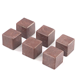 Камни для охлаждения виски из красного лемезита Natural Stone Cube варинант исполнения - 3 | Loft Concept в Тюмени