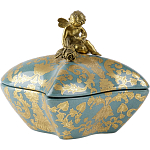 Фарфоровая шкатулка Angel with a rose варинант исполнения - 2 | Loft Concept в Тюмени