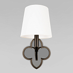 Бра с белым текстильным абажуром и фигурным основанием с зеркальной вставкой Vitorino варинант исполнения - 18 | Loft Concept в Тюмени