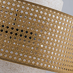 Подвесной светильник с декоративным поясом из плетеного бамбука Biuloggicu варинант исполнения - 9 | Loft Concept в Тюмени