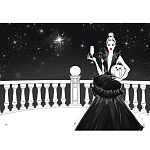 Megan Hess. Te Lttle Blk Dess варинант исполнения - 3 | Loft Concept в Тюмени