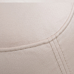 Кресло без подлокотников бежевое с принтом Macrocosm варинант исполнения - 4 | Loft Concept в Тюмени