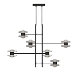 Каркасная люстра Balance варинант исполнения - 2 | Loft Concept в Тюмени