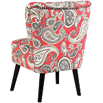 Кресло Harper Paisley Armchair Red варинант исполнения - 7 | Loft Concept в Тюмени